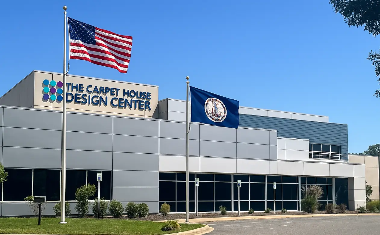Store front photo of the Carpet House Design Center