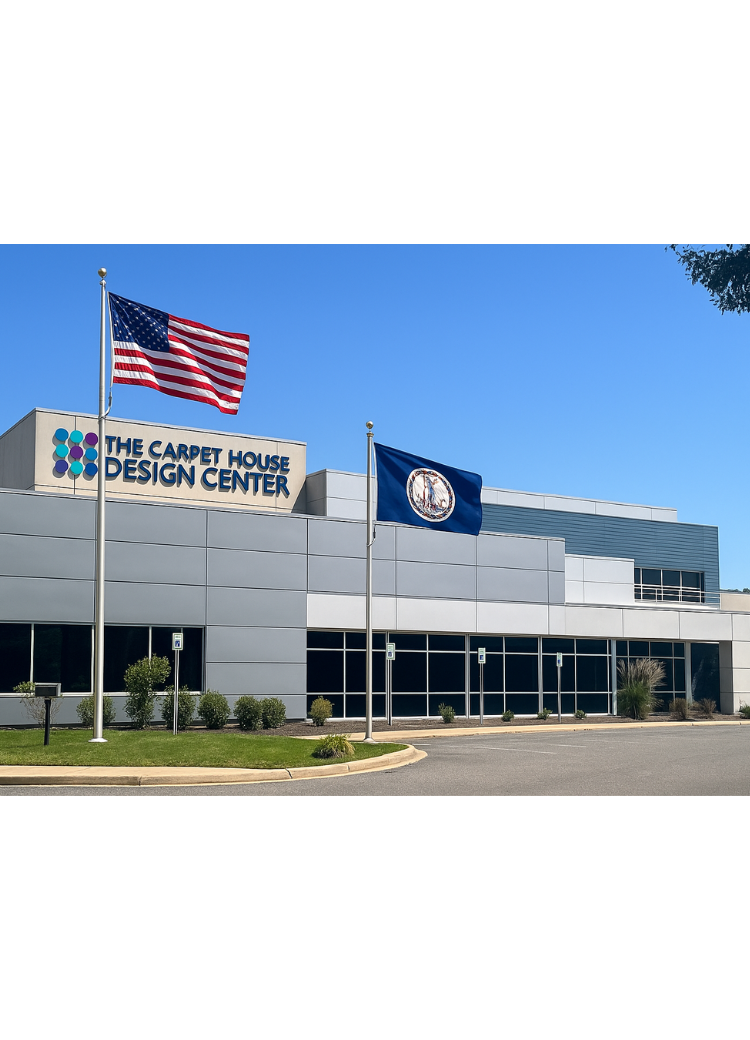 Store front photo of the Carpet House Design Center